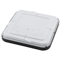 Plafon Łazienkowy AGNES SQUARE Czarny 16W LED 4000K IP44 33,5cm