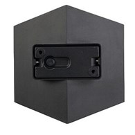 Kinkiet Zewnętrzny TRIANGLES Czarny Złoty 5W LED 3000K IP54