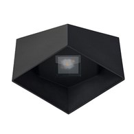 Kinkiet Zewnętrzny TRIANGLES Czarny 5W LED 3000K IP54