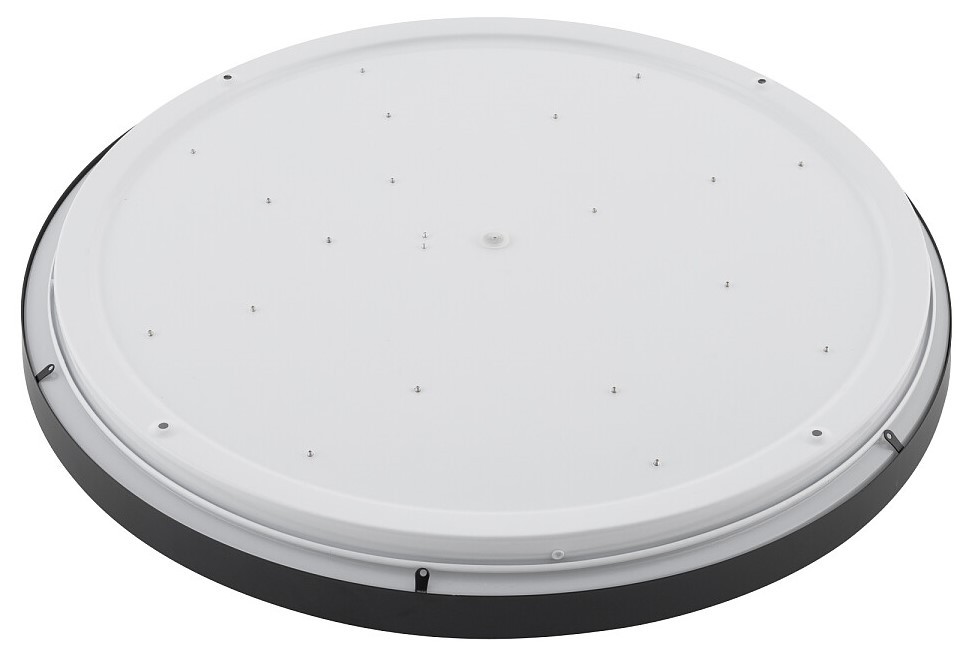 Plafon Łazienkowy AGNES ROUND Czarny 32W LED 4000K IP44 49cm
