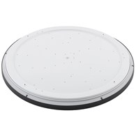 Plafon Łazienkowy AGNES ROUND Czarny 64W LED 4000K IP44 64,2cm