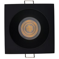 Oprawa Podtynkowa DELTA Czarny 1xGU10 IP54/20