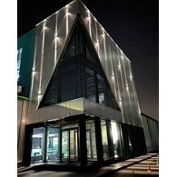 Kinkiet Zewnętrzny LENS Czarny 2W LED 3000K IP54