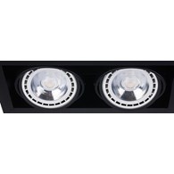 Oprawa Podtynkowa DOWNLIGHT Czarny 2xGU10 ES111