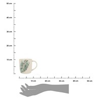 Kubek porcelanowy Leaf 325 ml wzór 1