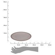 Talerz obiadowy Clay beżowy 26,5cm