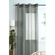 Firana LINWOOD 140x260 zielona błyszcząc