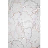 Firana GABIN 140x260 chmury kropki