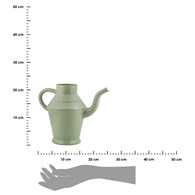 Konewka Vintage zielona 2 L Ozdobna konewka w kształcie dzbana do podlewania roślin i kwiatów, renomowanej firmy Esschert design, wykonana w wysokiej jakości tworzywa o pojemności 2L, wymiary: 21,5x28,5 cm