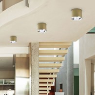 Lampa Sufitowa MORIS Złoty 1xGU10/AR111