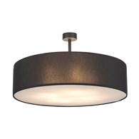 Lampa Sufitowa RONDO Czarny 4xE27 60cm Sztyca