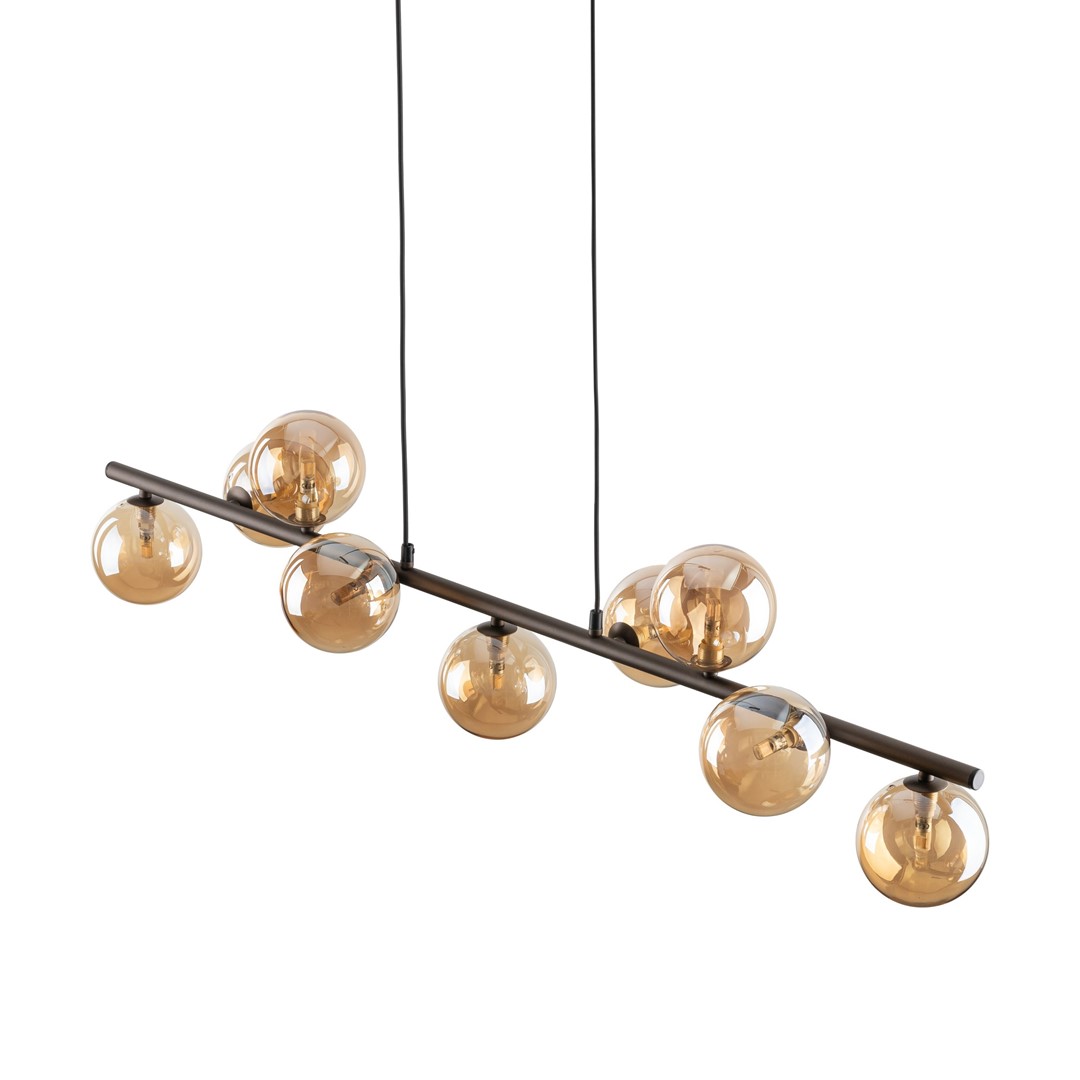Lampa Wisząca ESTERA Brązowy 9xG9