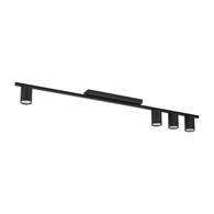 Lampa Sufitowa LOGAN Czarny 4xGU10