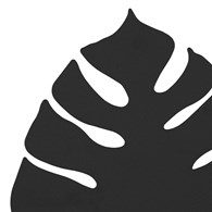 Kinkiet MONSTERA Czarny 3xG9