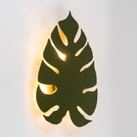 Kinkiet MONSTERA Zielony 3xG9
