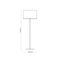 Lampa Podłogowa DEVA NATURE 137 cm