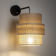 Kinkiet CALISTO Juta Abażur 1xE27