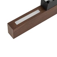 Kinkiet ścienny TEO LED Orzech 36W