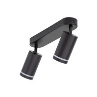 Lampa Sufitowa Spot JET Czarny 2xGU10 45cm