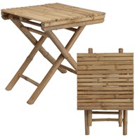 Stolik składany bambusowy 39xH45 cm